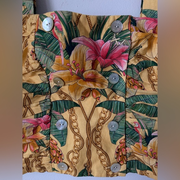 FARM RIO FLORAL TOP - Picture 6 of 12